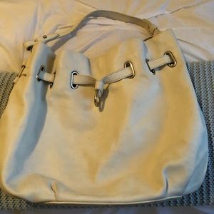 Cream Cole Hann hobo purse